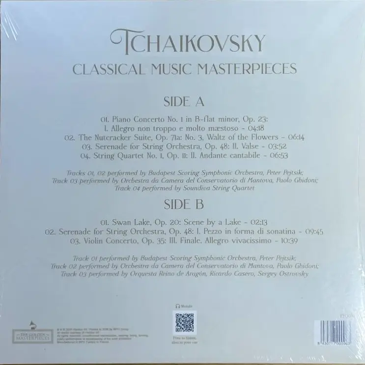 ЧАЙКОВСКИЙ П.И. - Classical Music Masterpieces