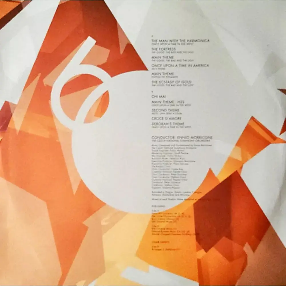 ENNIO MORRICONE - 60 Years of Music (orange)
