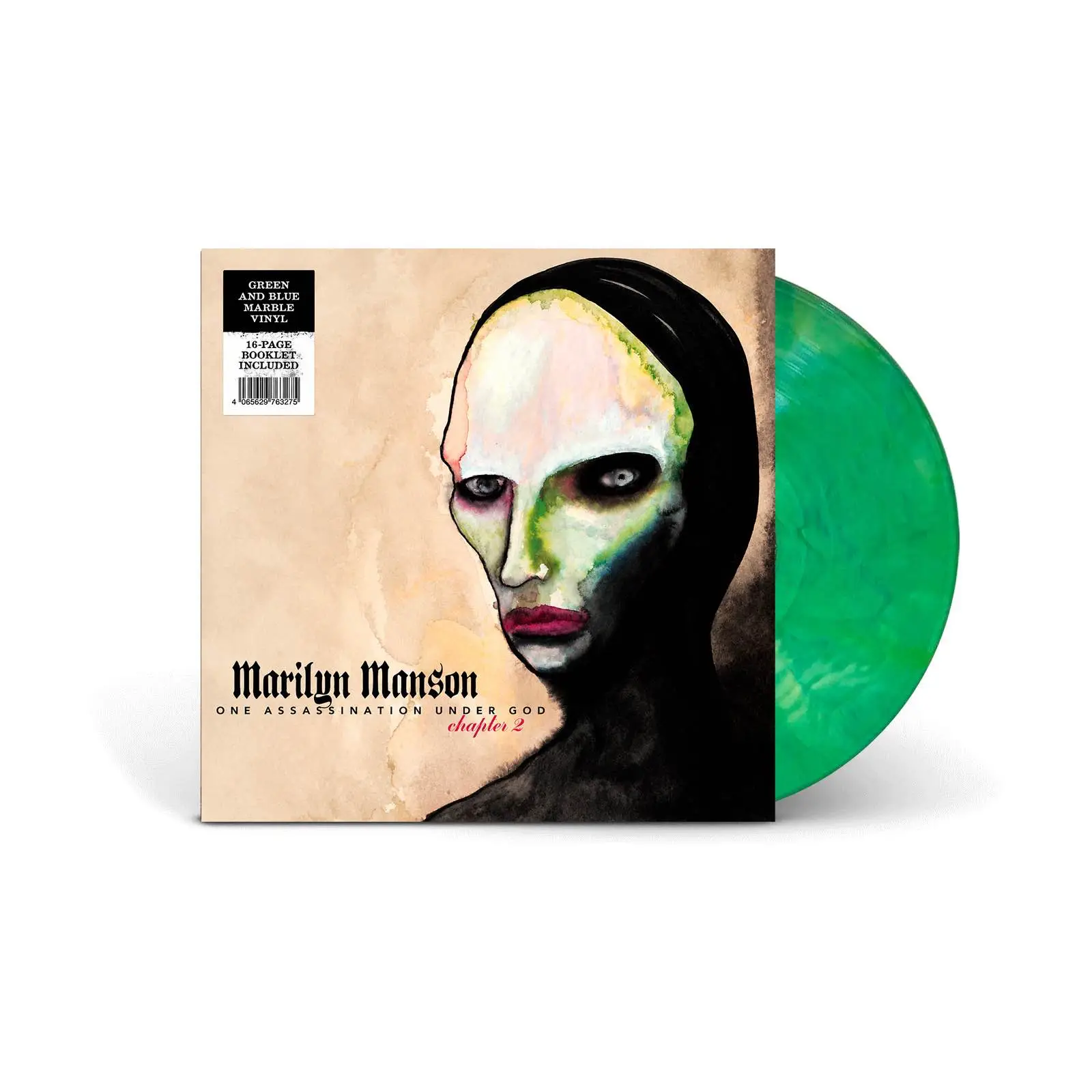 MARILYN MANSON - One Assassination Under God: Chapter 2 (green & blue marble)