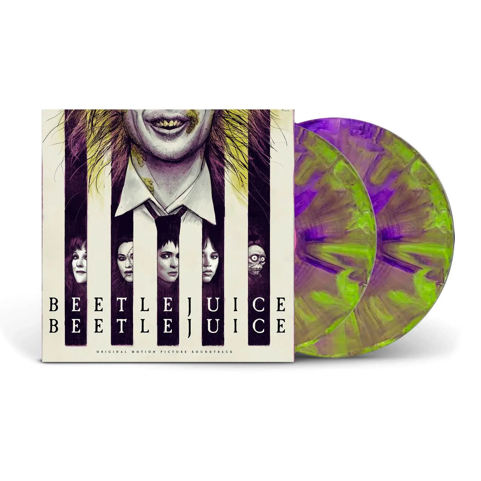 OST - Beetlejuice: Original Motion Picture Soundtrack (lime green & purple hand poured) OST - Beetlejuice: Original Motion Picture Soundtrack (lime green & purple hand poured)