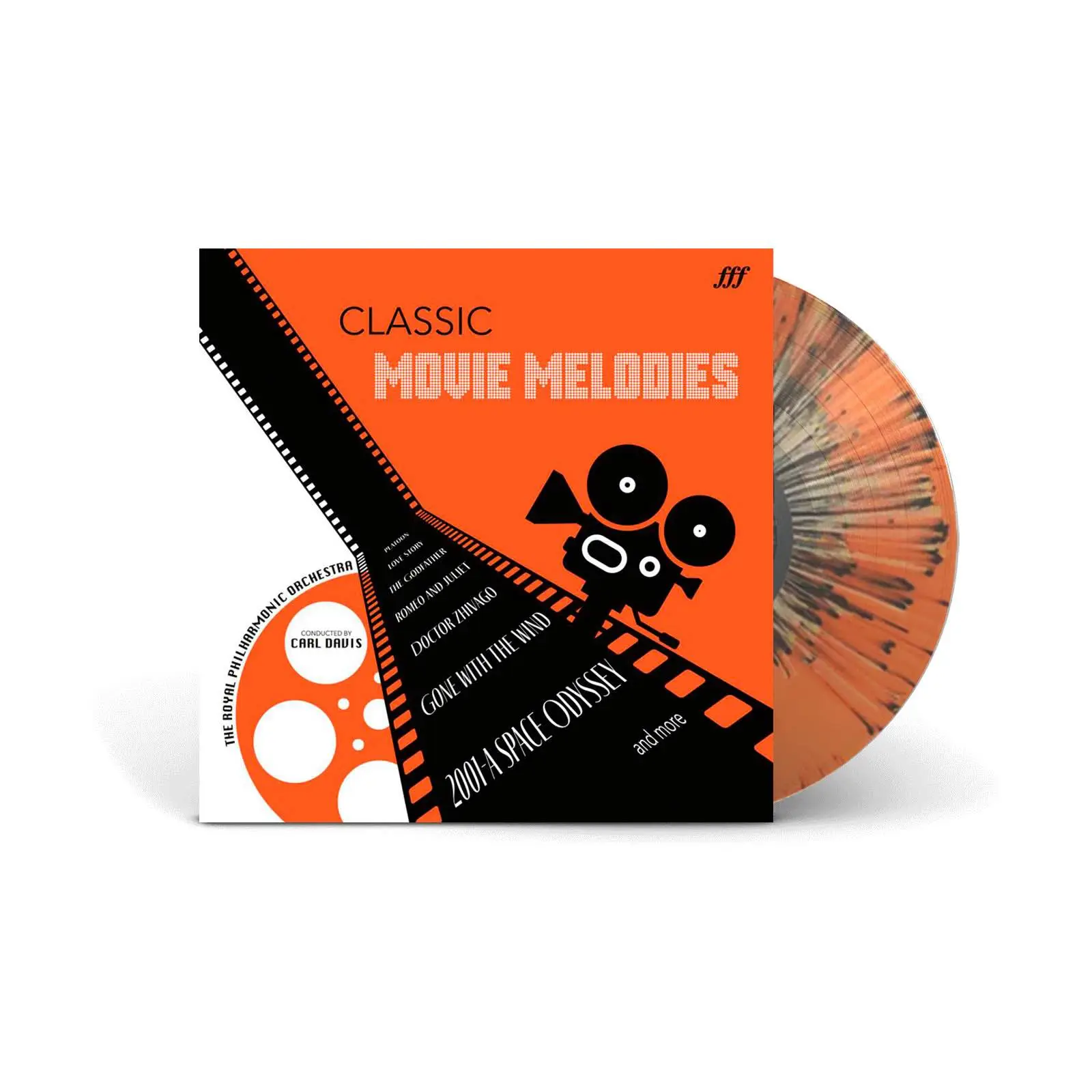 OST - Classic Movie Melodies: The Godfather, Gone With The Wind, Dr. Zhivago Etc. (orange splatter) OST - Classic Movie Melodies: The Godfather, Gone With The Wind, Dr. Zhivago Etc. (orange splatter)