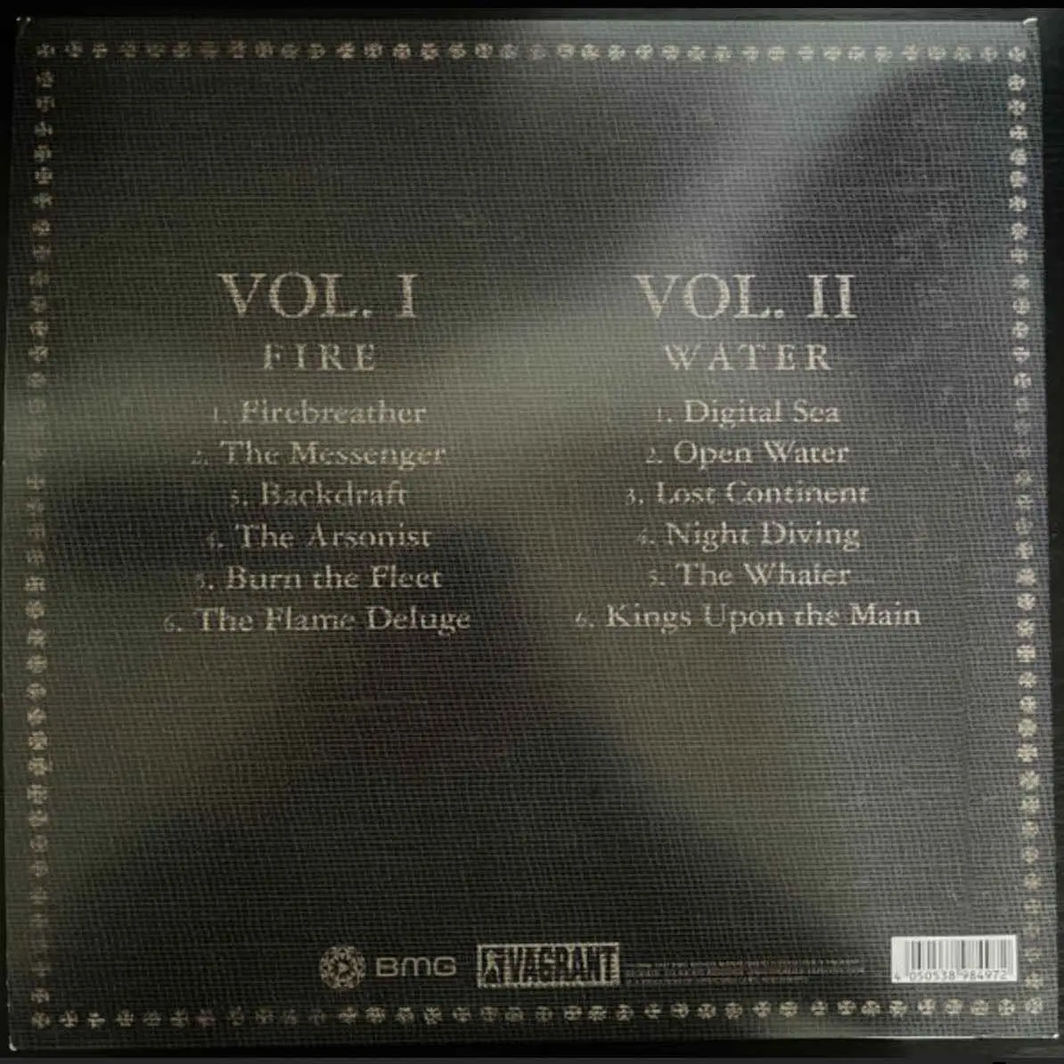 THRICE - The Alchemy Index Vols. I & II: Fire & Water (translucent orange & sea blue)