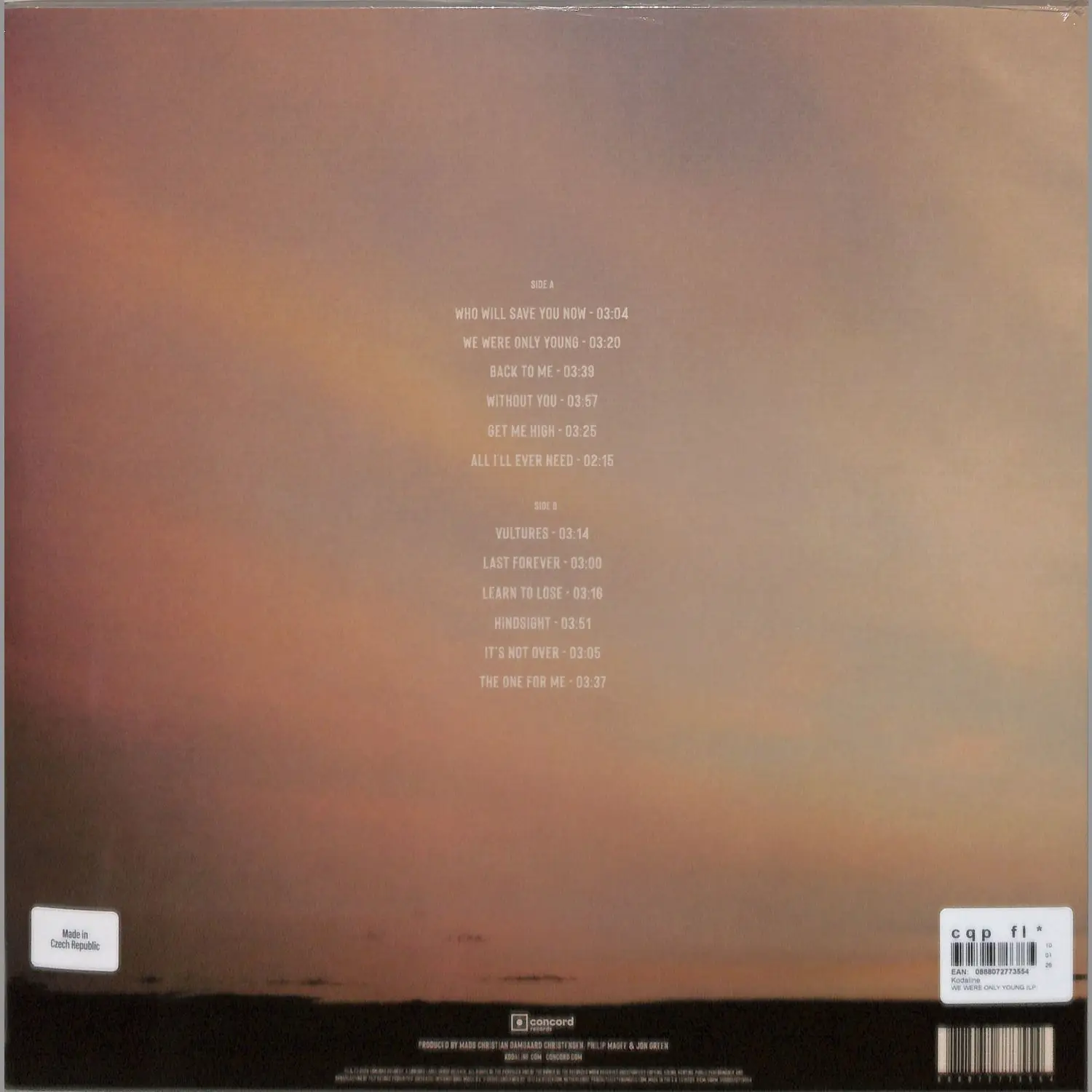 KODALINE - We Were Only Young