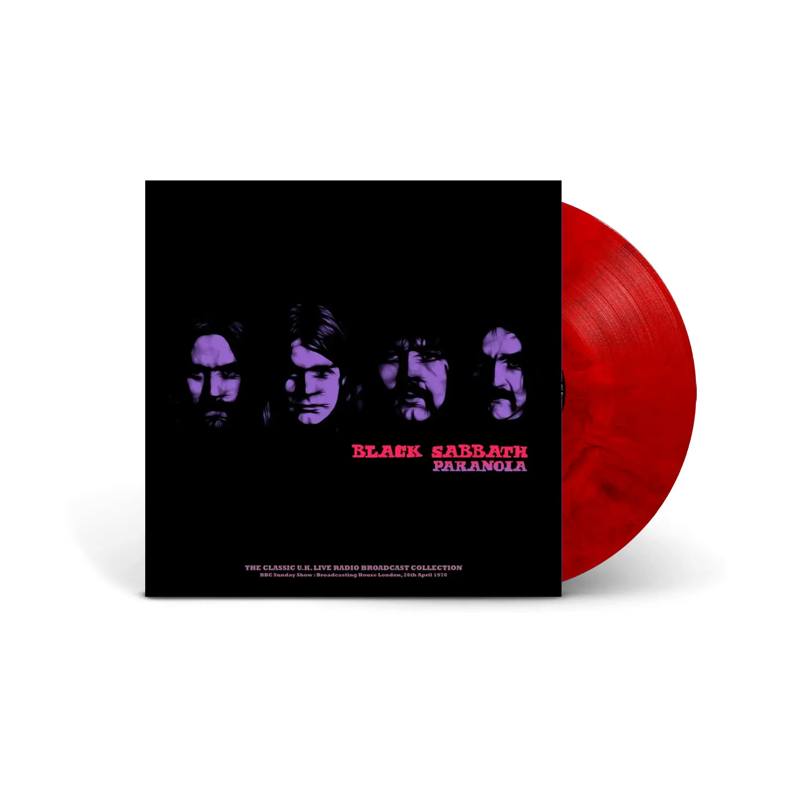 BLACK SABBATH - Paranoia (red marble) BLACK SABBATH - Paranoia (red marble)