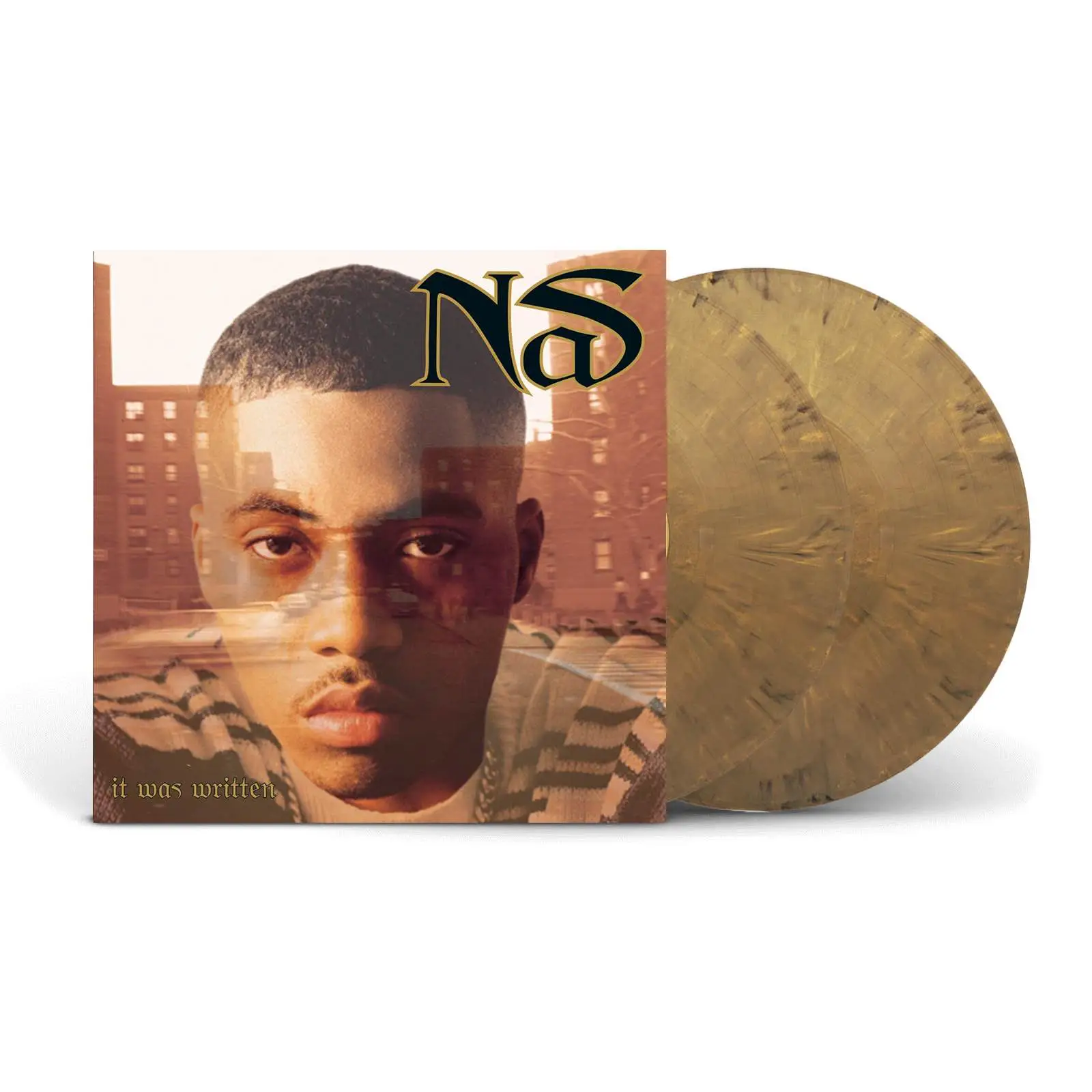 NAS - It Was Written (gold & black marbled)