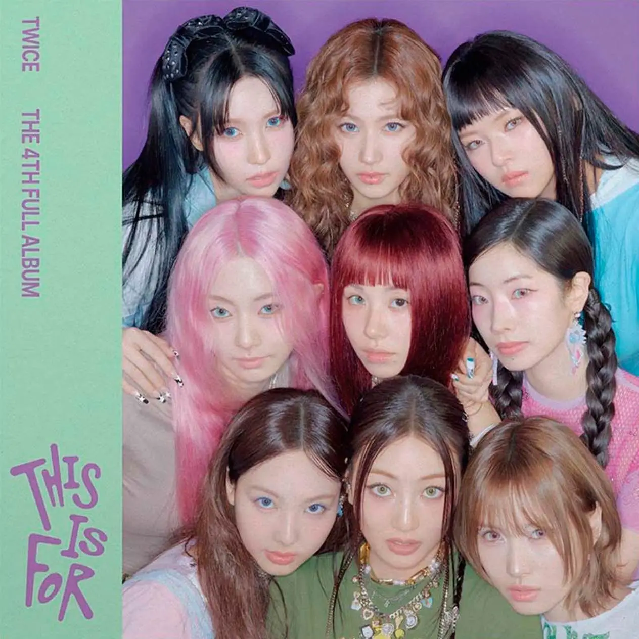 TWICE - This Is For (dragonfruit glitter) TWICE - This Is For (dragonfruit glitter)