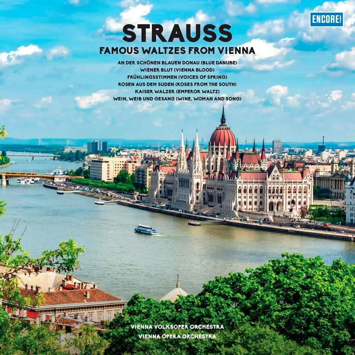 STRAUSS JR. JOHANN - Famous Waltzes From Vienna STRAUSS JR. JOHANN - Famous Waltzes From Vienna