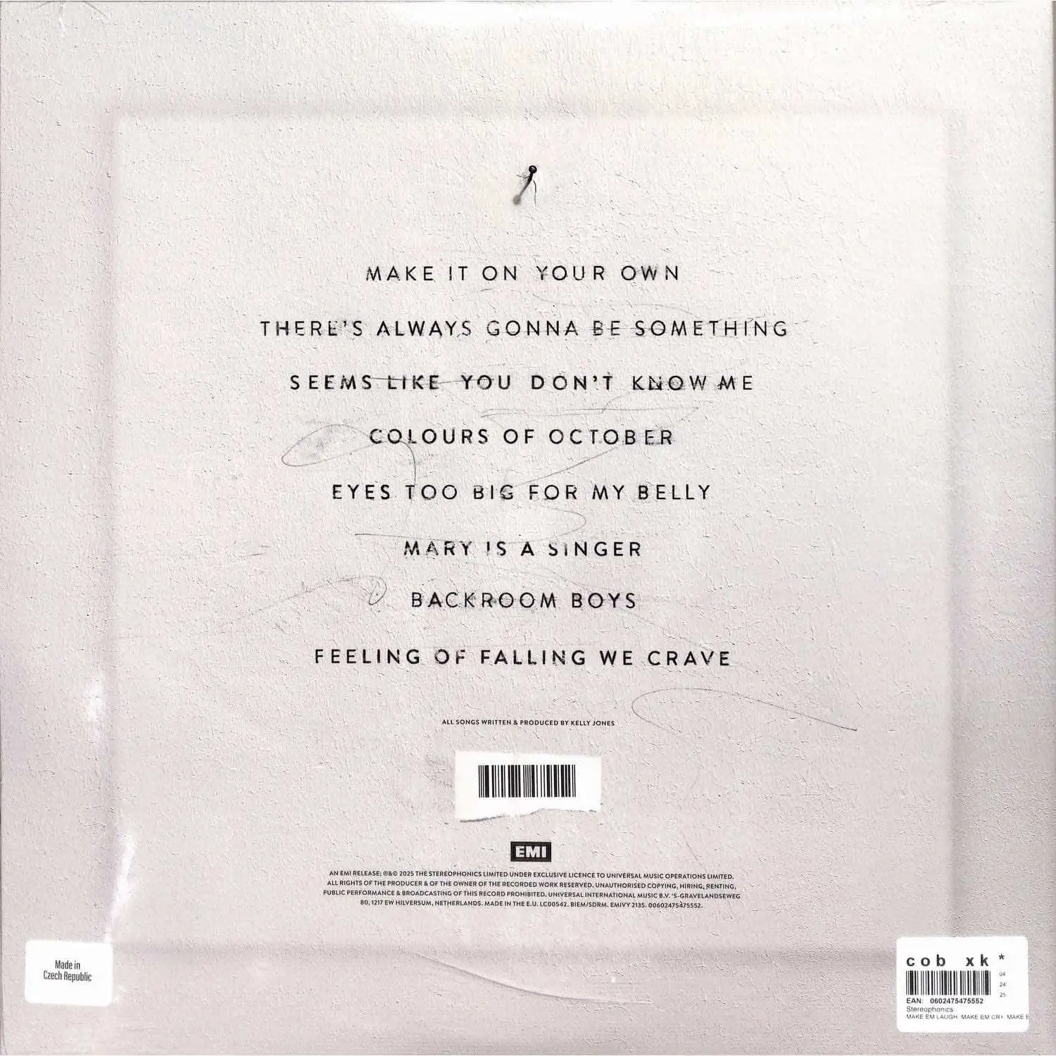 STEREOPHONICS - Make 'Em Laugh, Make 'Em Cry, Make 'Em Wait (coke bottle green) STEREOPHONICS - Make 'Em Laugh, Make 'Em Cry, Make 'Em Wait (coke bottle green)