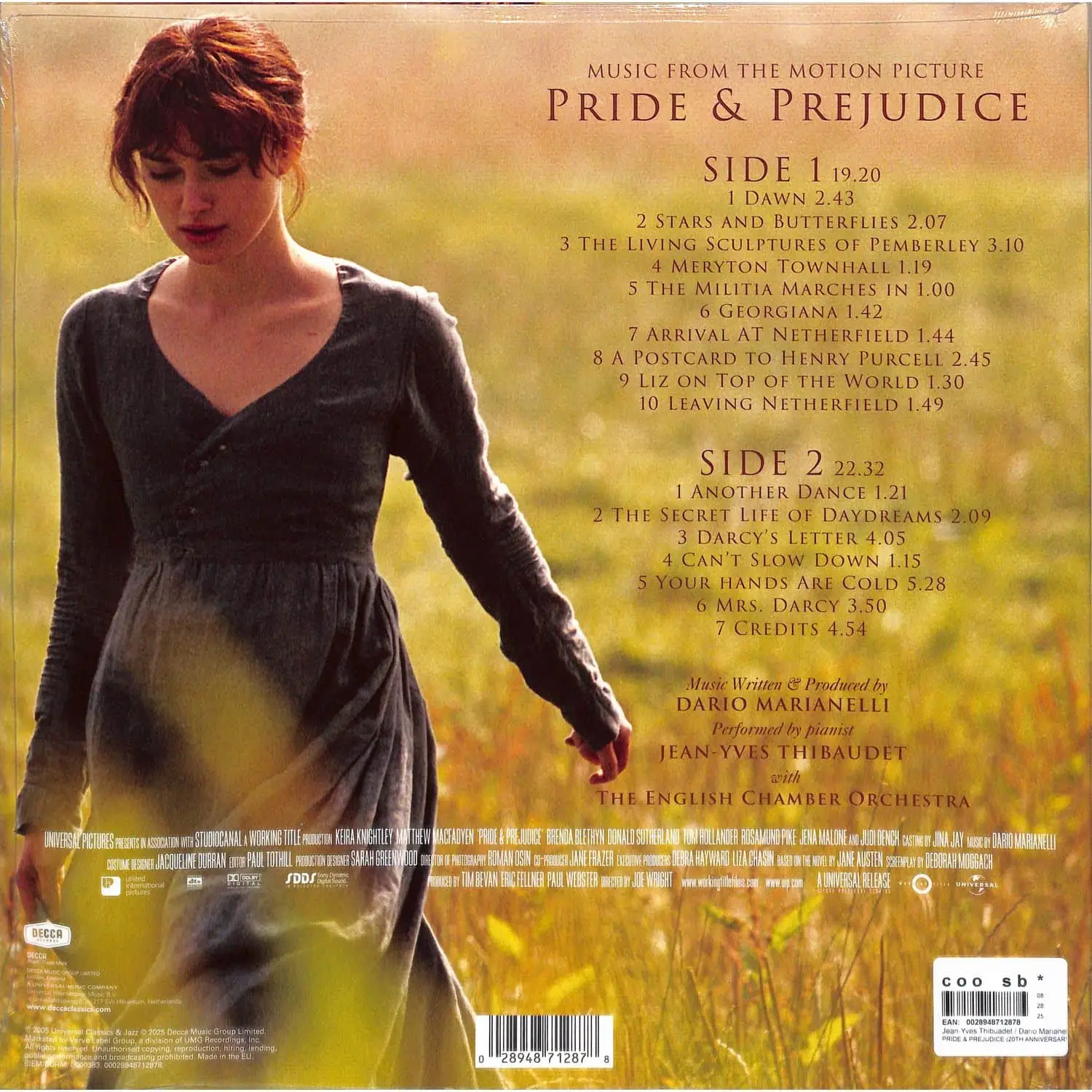 OST - Pride & Prejudice: Music From The Motion Picture