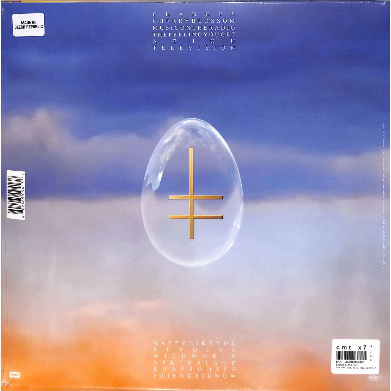 EMPIRE OF THE SUN - Ask That God (clear) EMPIRE OF THE SUN - Ask That God (clear)