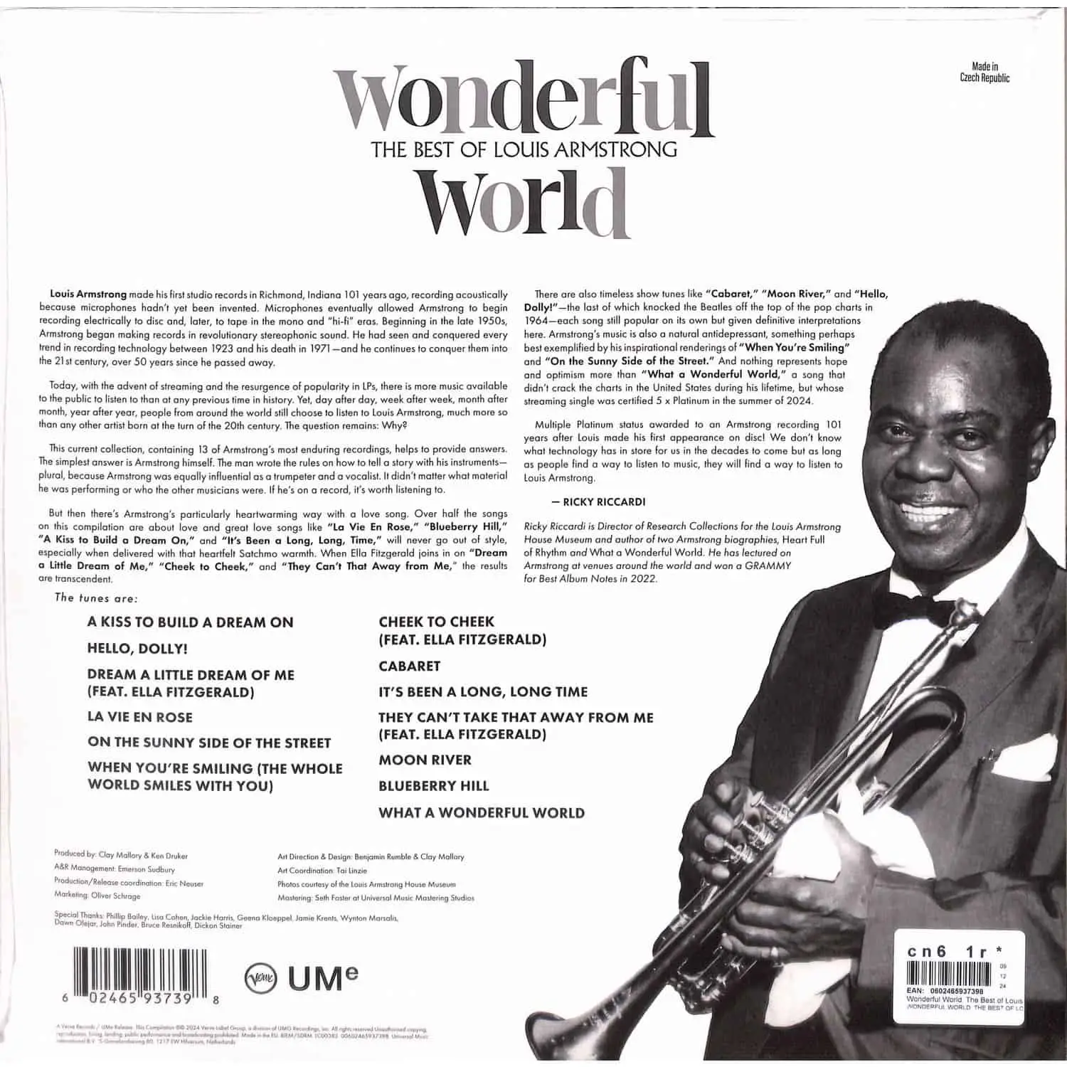 LOUIS ARMSTRONG - Wonderful World: The Best Of Louis Armstrong LOUIS ARMSTRONG - Wonderful World: The Best Of Louis Armstrong