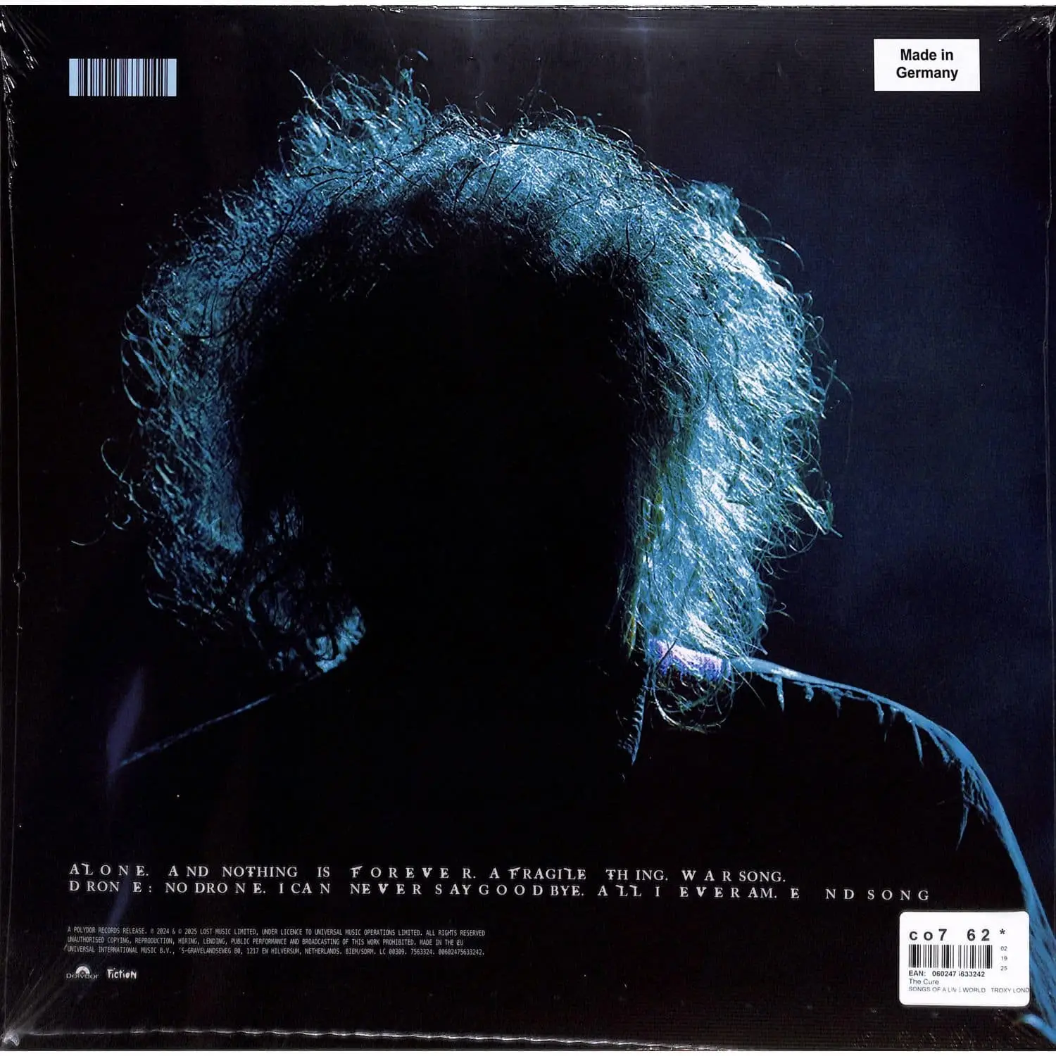 THE CURE - Songs Of A Live World: Troxy London MMXXIV THE CURE - Songs Of A Live World: Troxy London MMXXIV