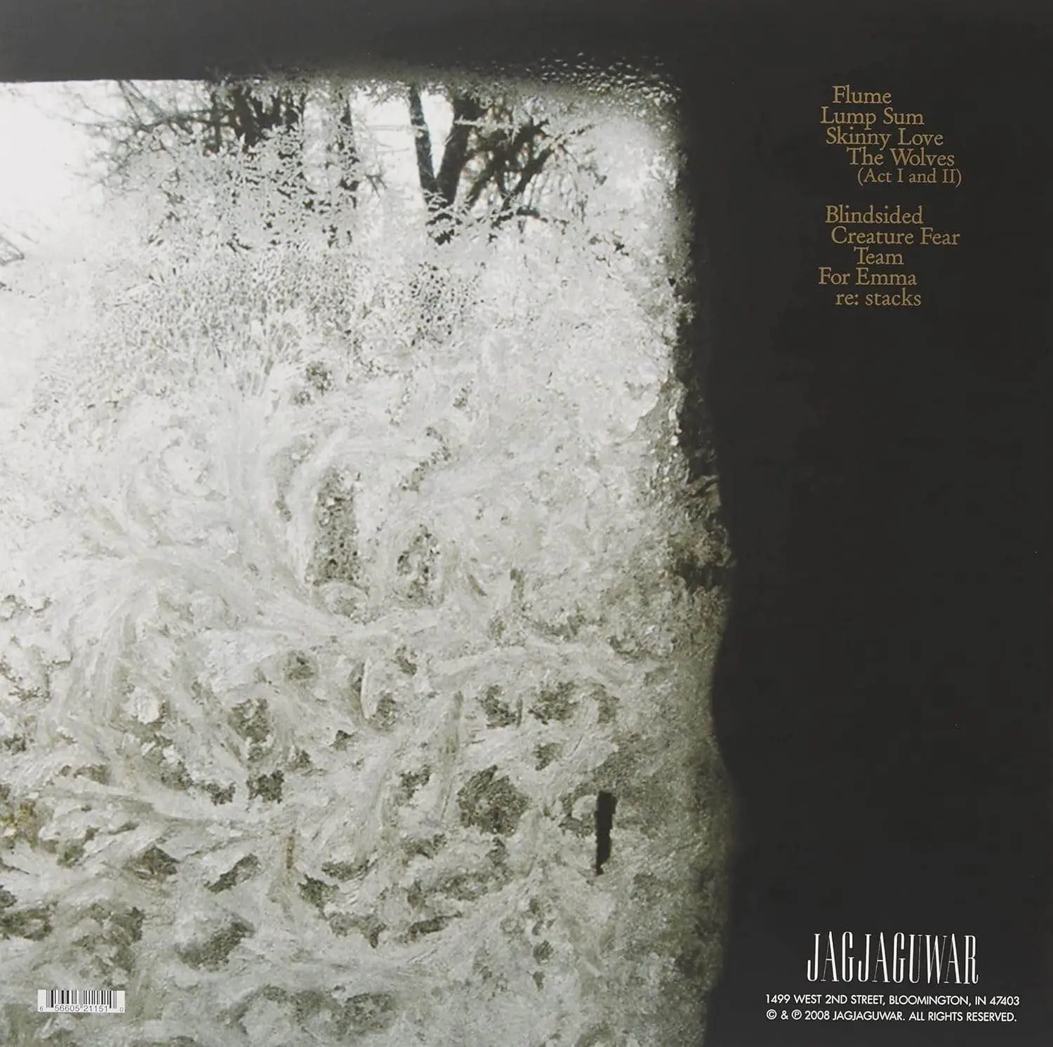 BON IVER - For Emma, Forever Ago