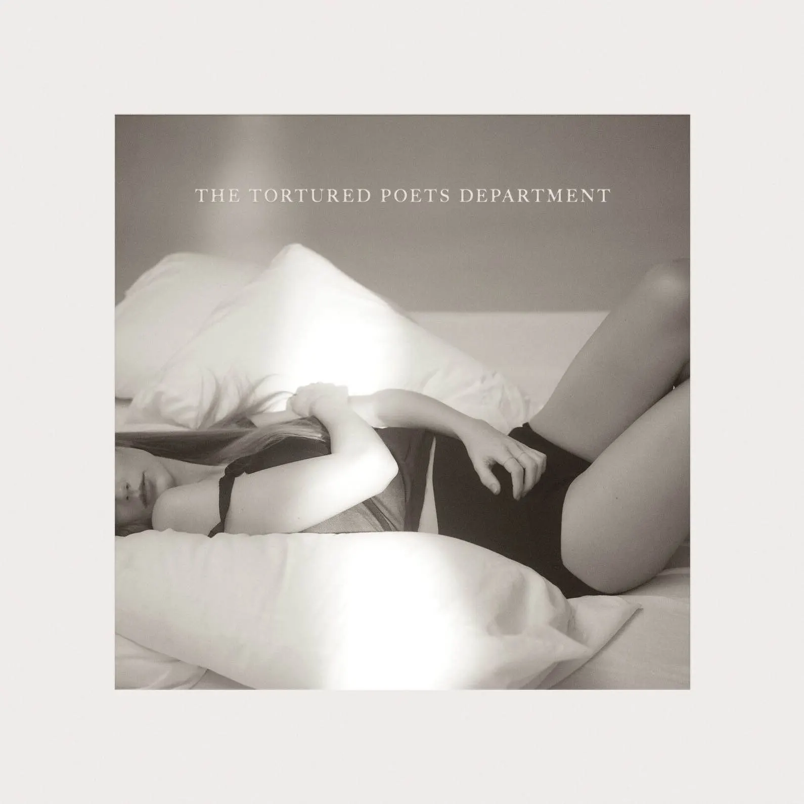 TAYLOR SWIFT - The Tortured Poets Department (ghosted white)