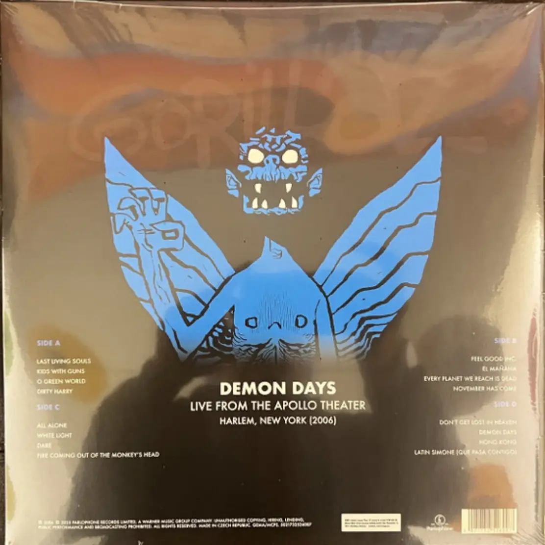 GORILLAZ - Demon Days: Live From The Apollo Theater (red) GORILLAZ - Demon Days: Live From The Apollo Theater (red)