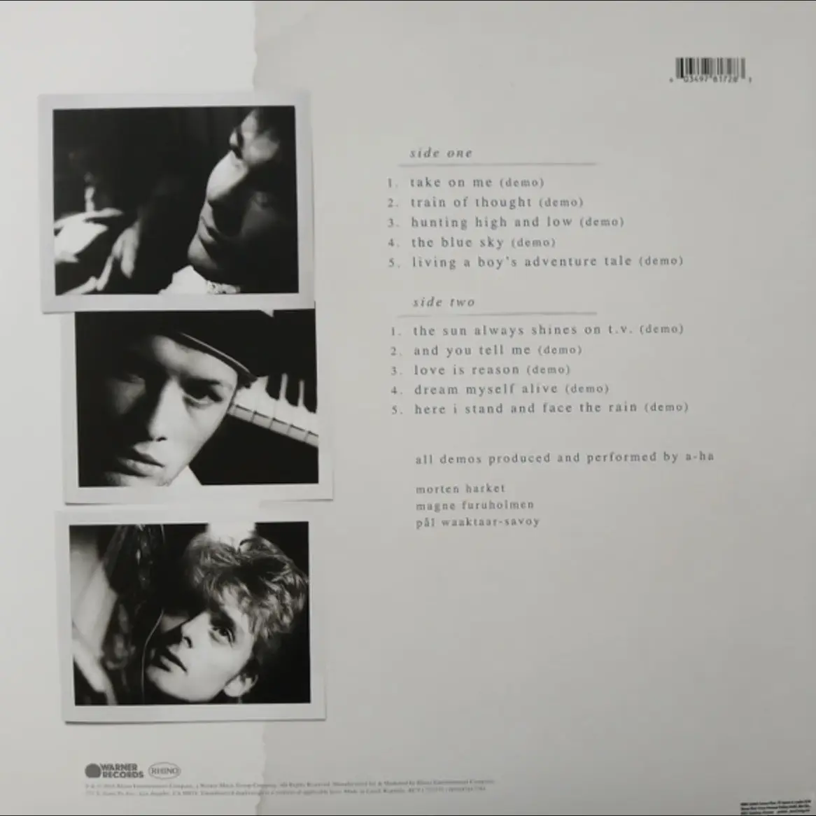A-HA - Hunting High And Low / The Demos (crystal clear)