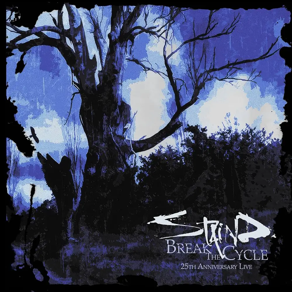 STAIND - Break The Cycle: 25th Anniversary Live (black ice & black wave)