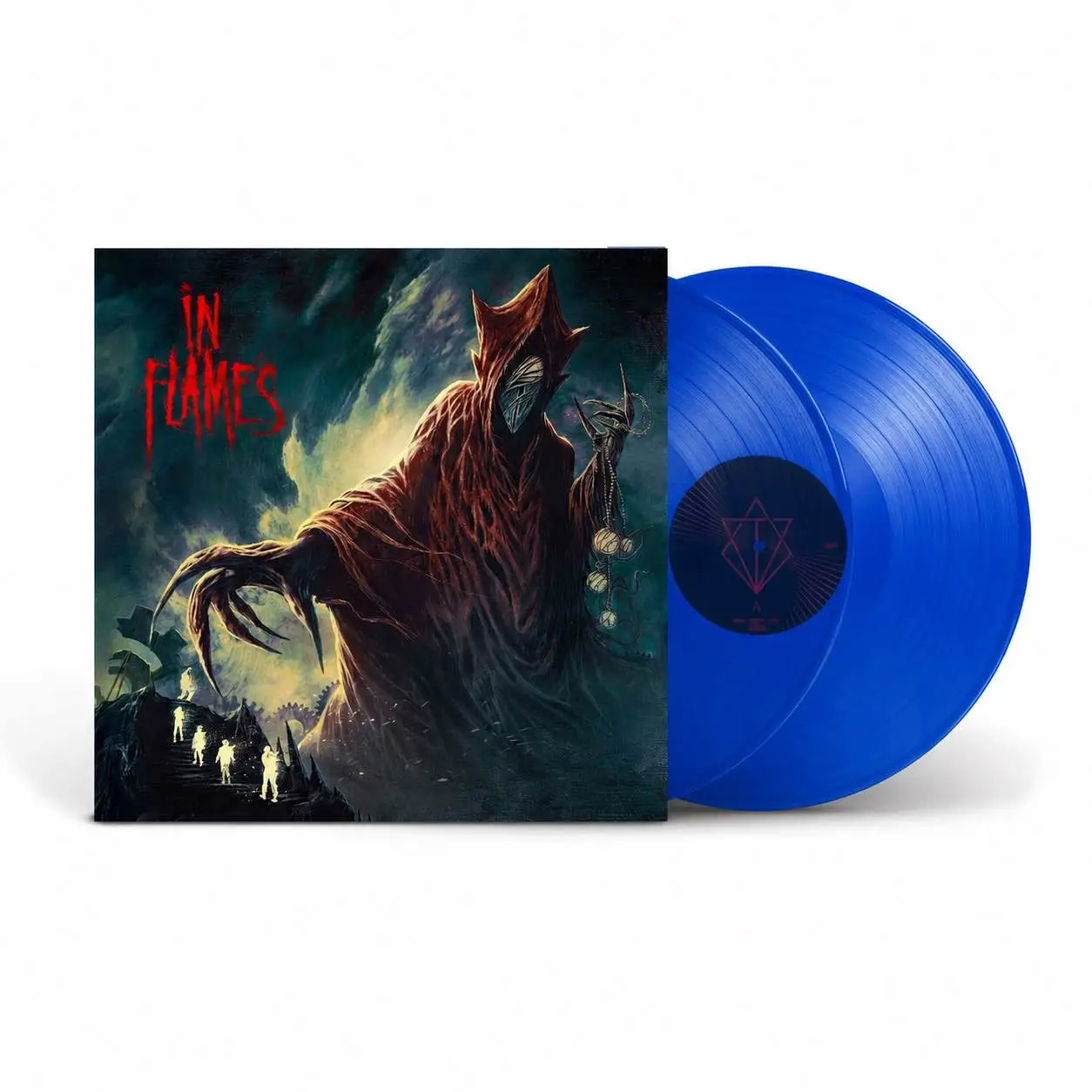 IN FLAMES - Foregone (blue translucent)