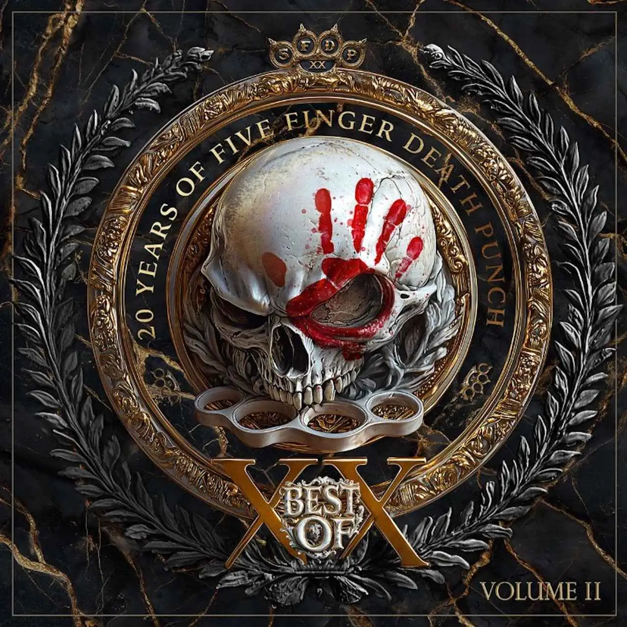 FIVE FINGER DEATH PUNCH - 20 Years Of Five Finger Death Punch - Best Of: Volume II (golden smoke)