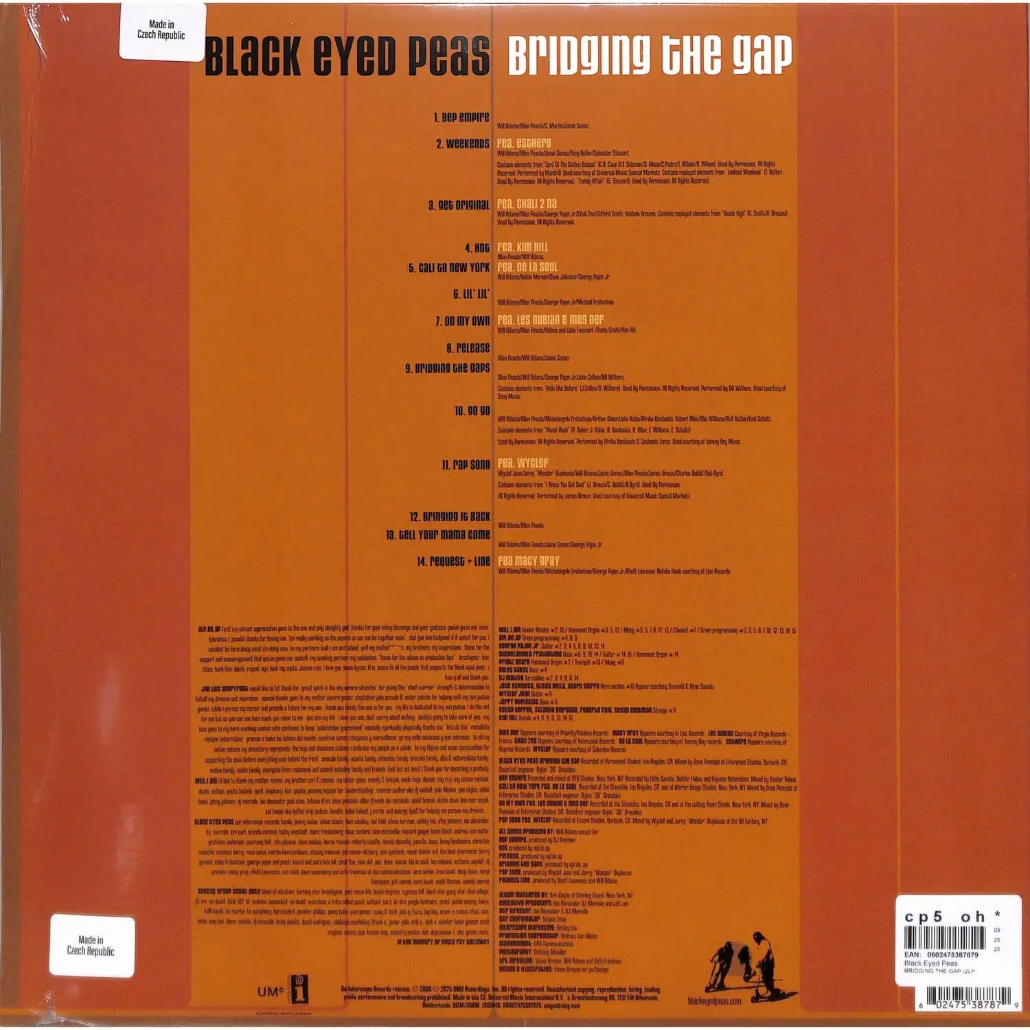 BLACK EYED PEAS - Bridging The Gap