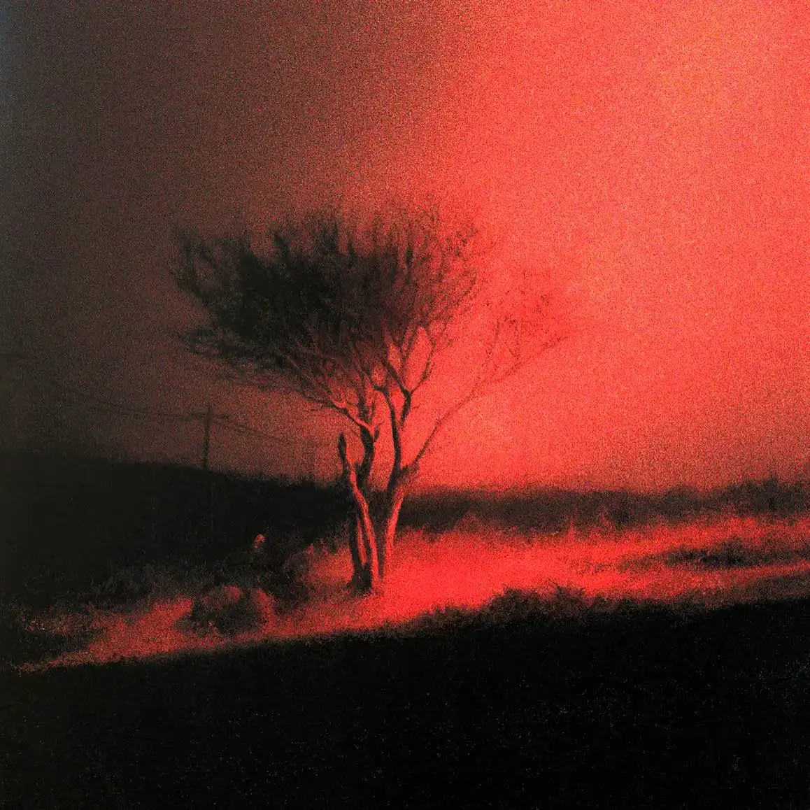 JOJI - Piss In The Wind (red with black swirl)