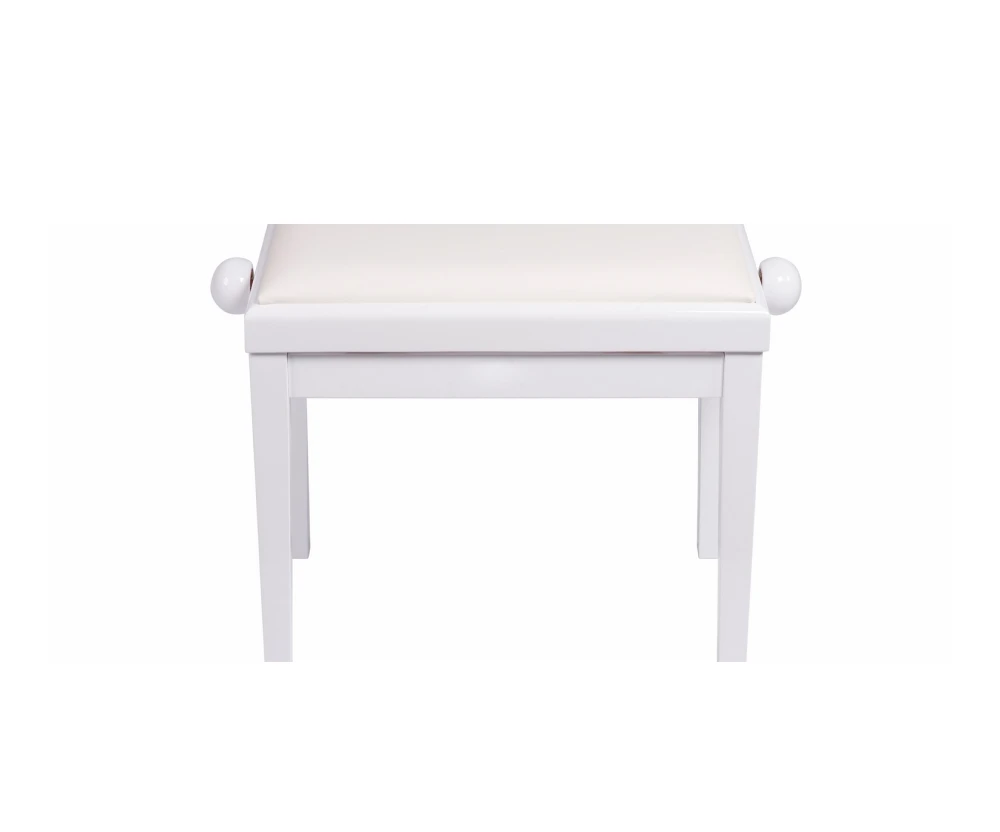 Деревянная банкетка белая