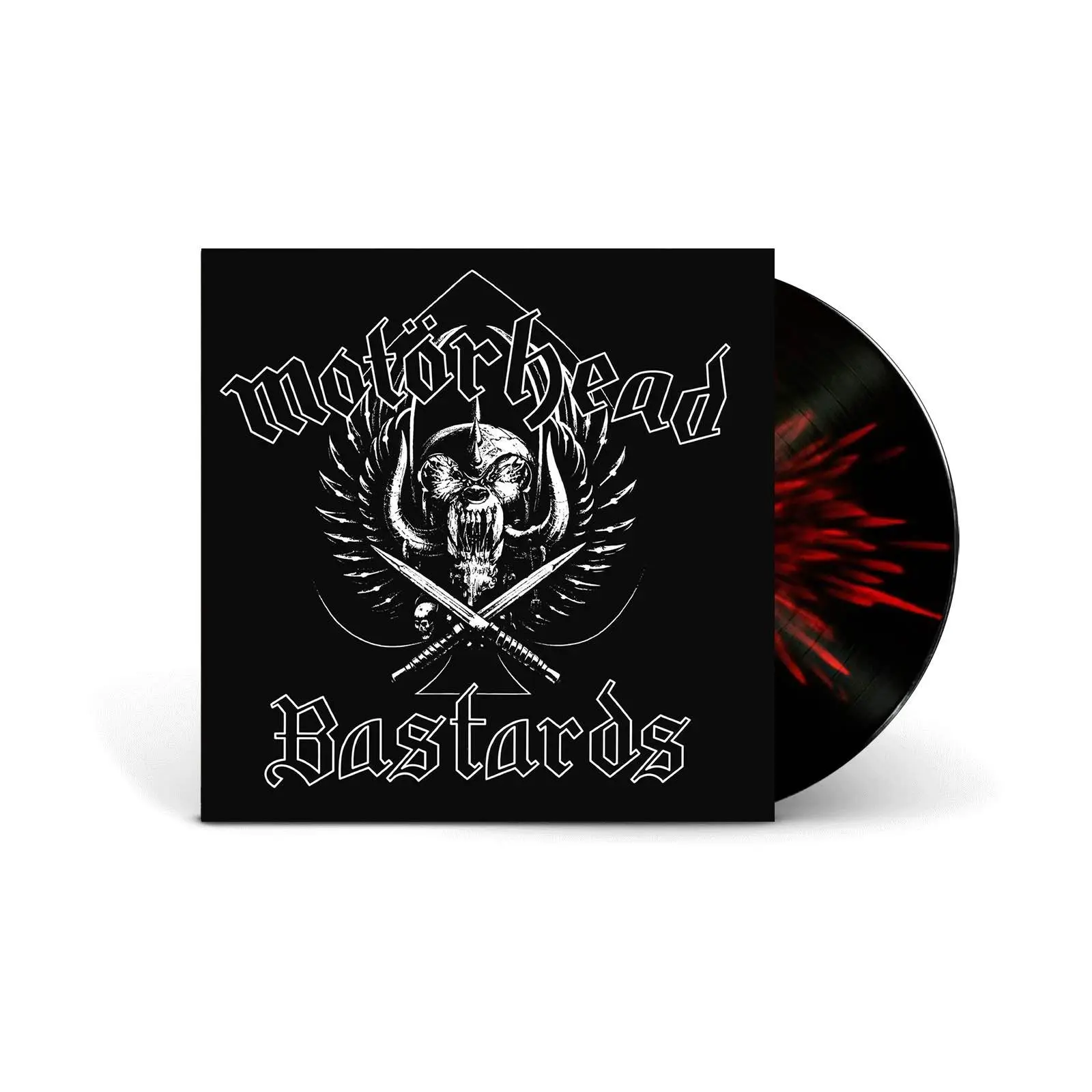 MOTÖRHEAD - Bastards (black with red splatter)
