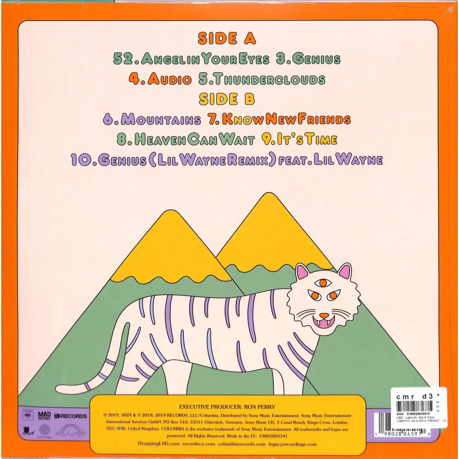 LSD: LABRINTH, SIA & DIPLO - LSD (sea glass) LSD: LABRINTH, SIA & DIPLO - LSD (sea glass)