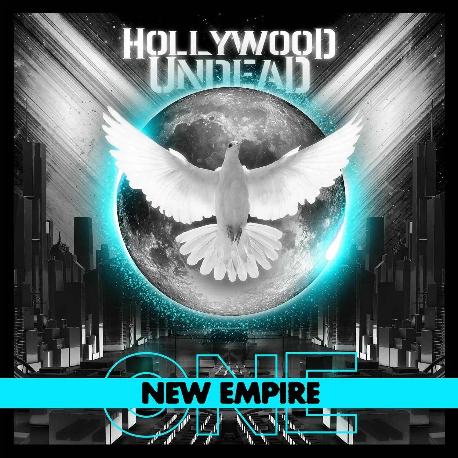 HOLLYWOOD UNDEAD - New Empire, Vol. 1 (clear with black splatter) HOLLYWOOD UNDEAD - New Empire, Vol. 1 (clear with black splatter)