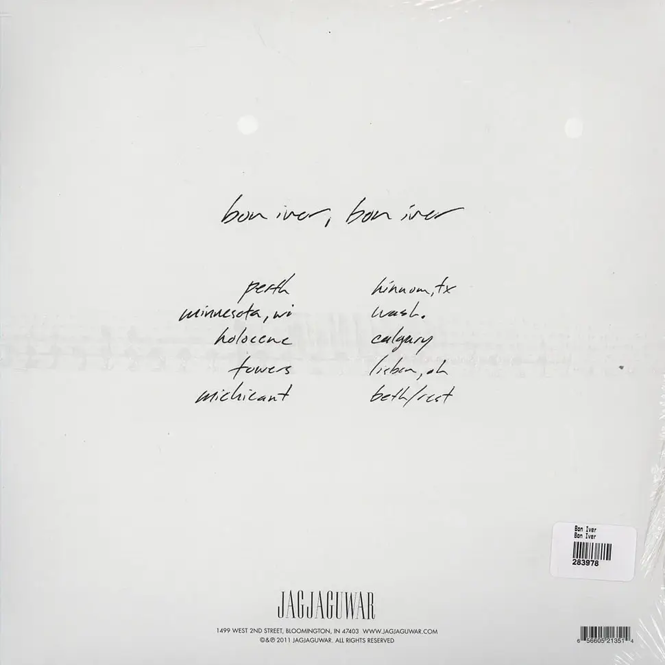 BON IVER - Bon Iver, Bon Iver