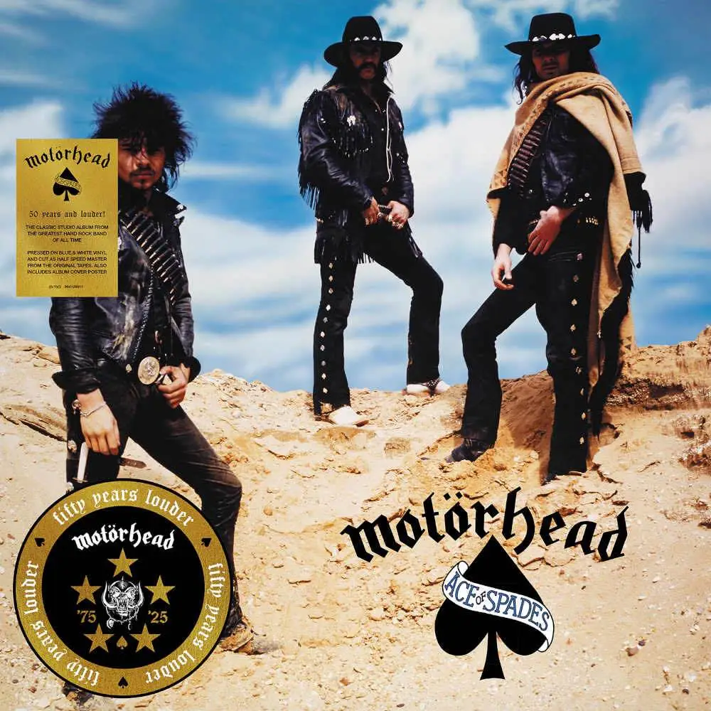MOTÖRHEAD - Ace Of Spades (blue & white splatter)