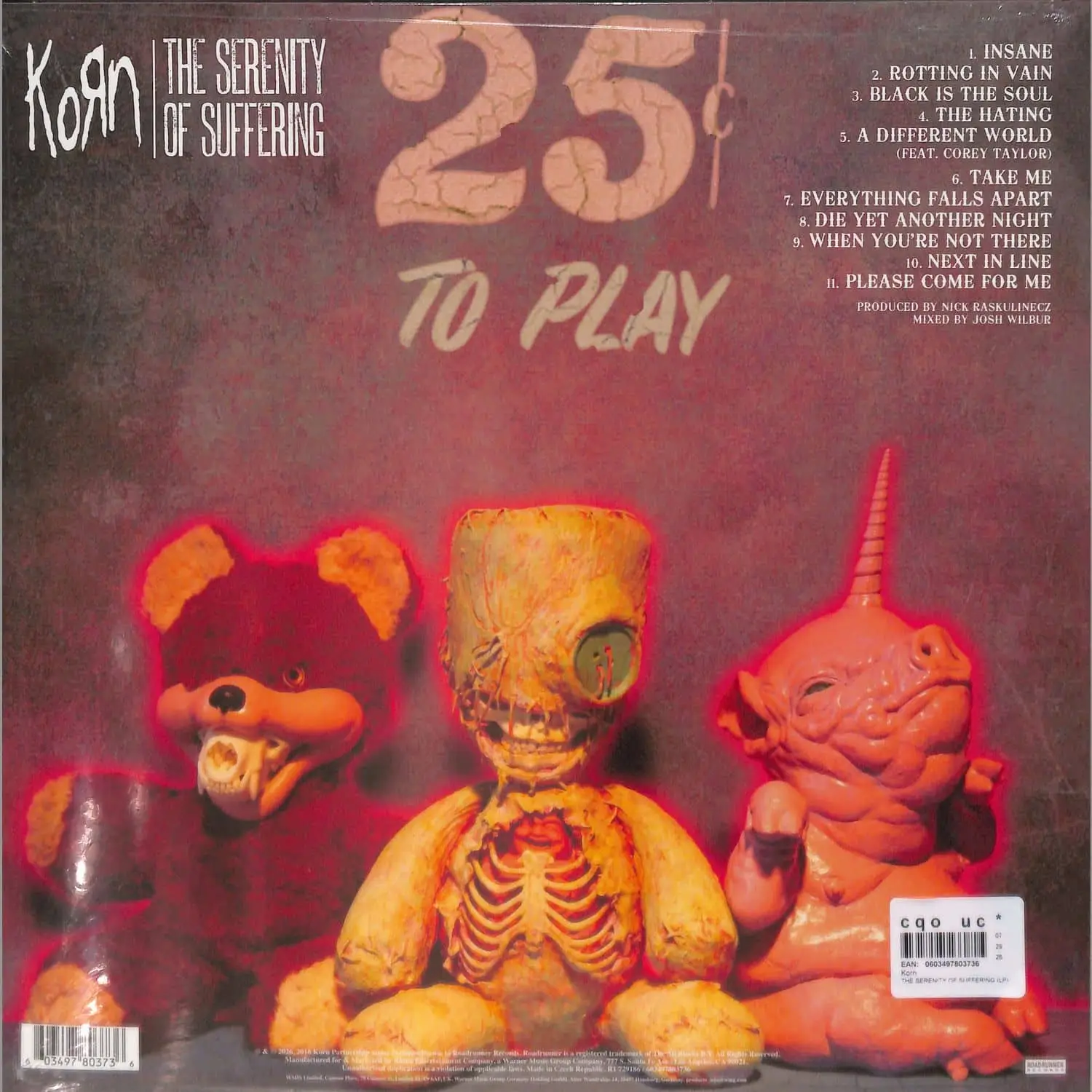 KORN - The Serenity Of Suffering