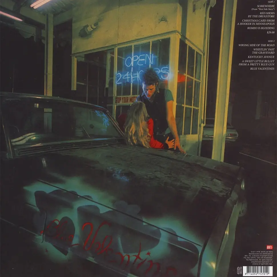 TOM WAITS - Blue Valentine TOM WAITS - Blue Valentine