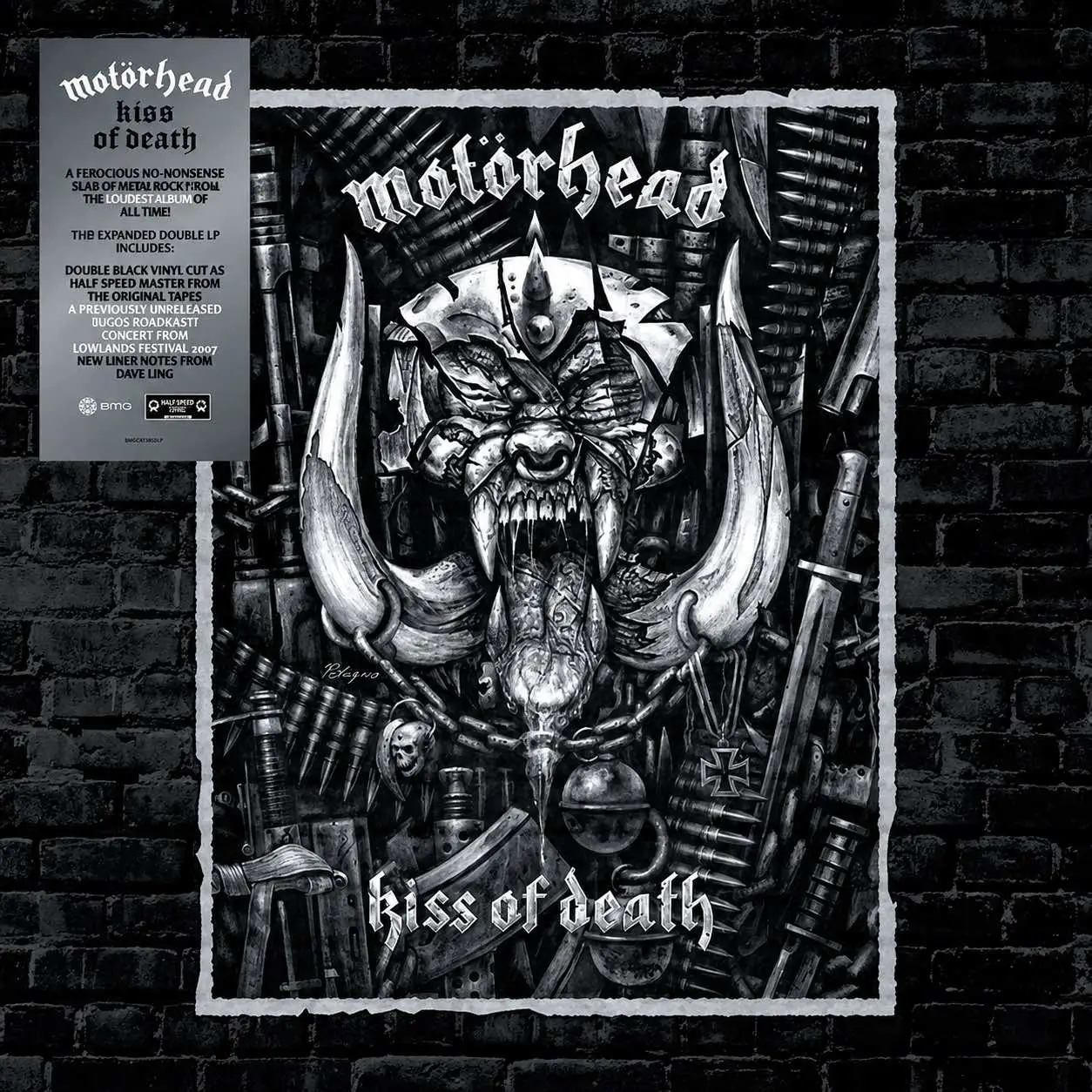 MOTORHEAD - Kiss Of Death (2LP deluxe)