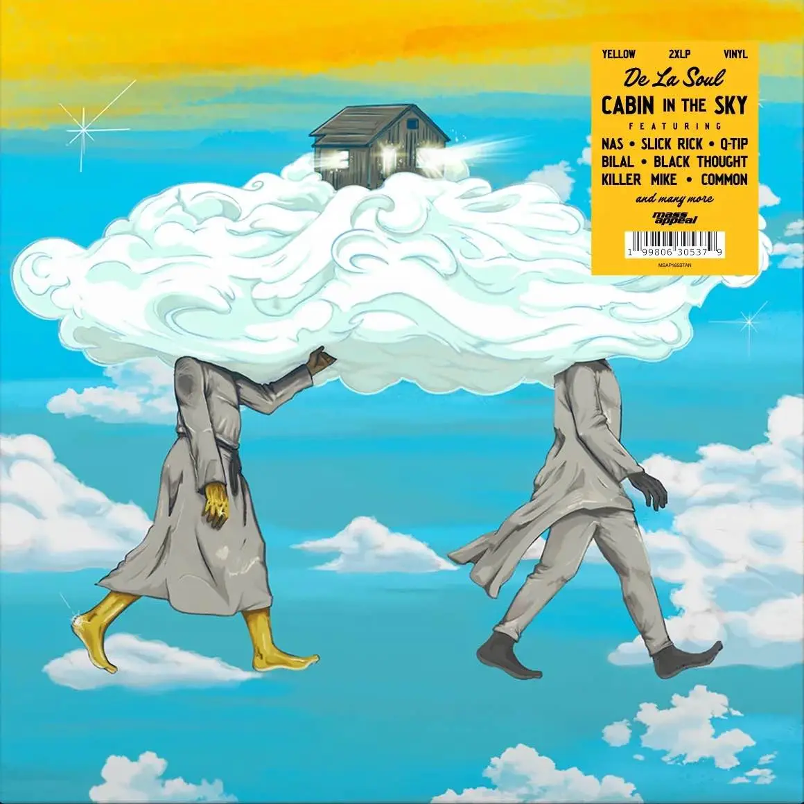 DE LA SOUL - Cabin In The Sky (yellow)