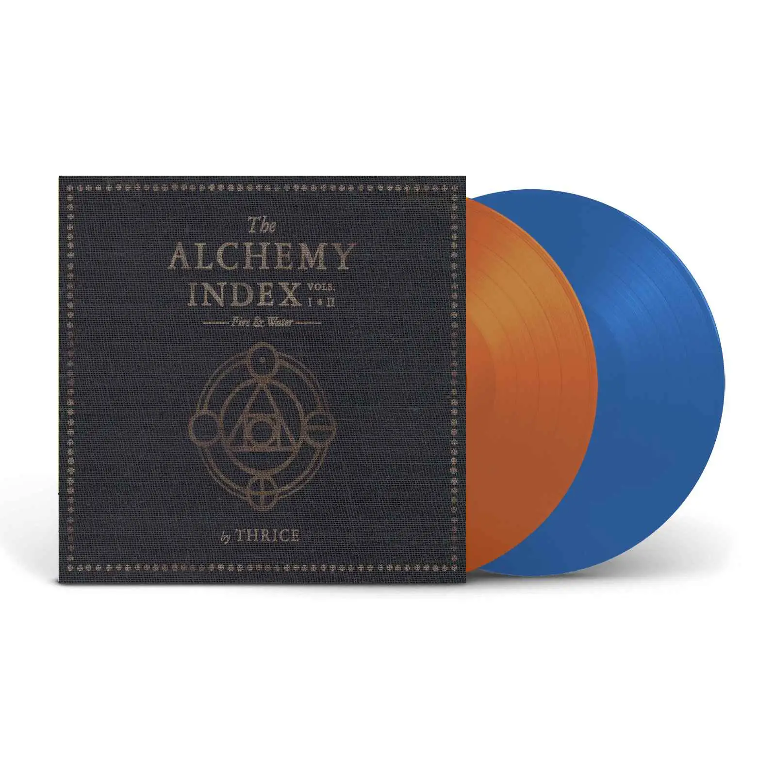 THRICE - The Alchemy Index Vols. I & II: Fire & Water (translucent orange & sea blue)