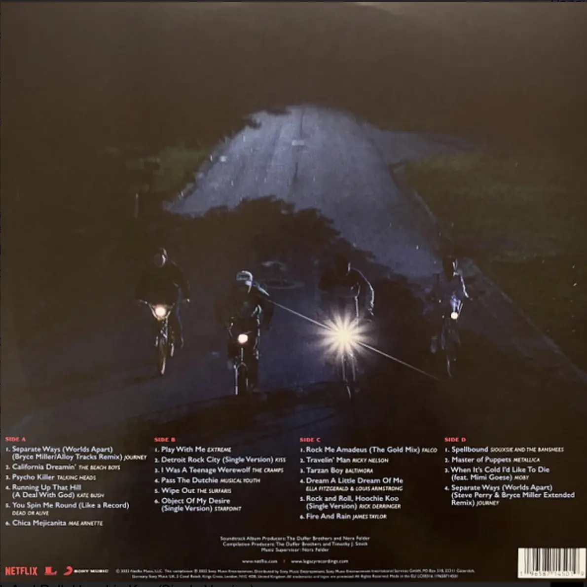 VARIOUS - Stranger Things 4: Soundtrack From The Netflix Series (red translucent) VARIOUS - Stranger Things 4: Soundtrack From The Netflix Series (red translucent)