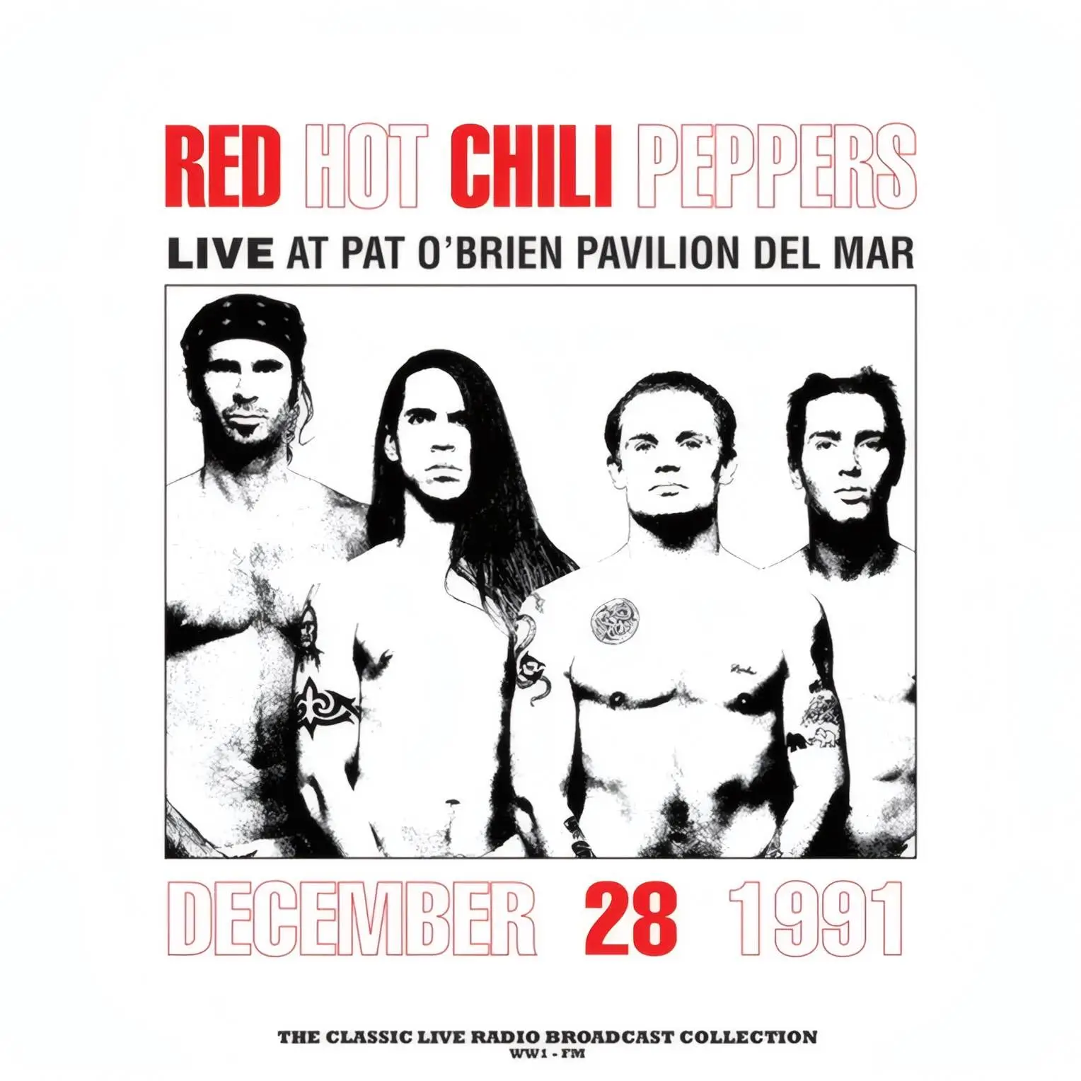 RED HOT CHILI PEPPERS - Live At Pat O'Brien Pavilion Del Mar (red marble)