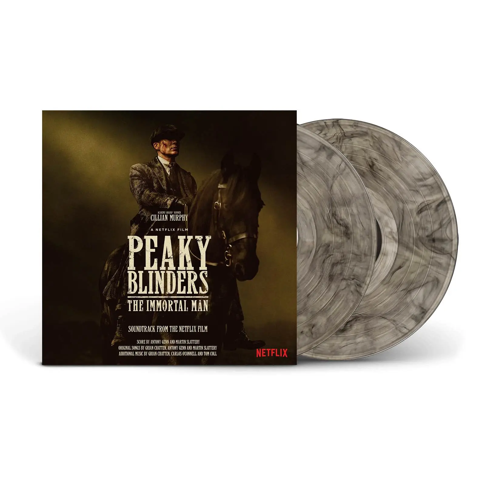 OST - Peaky Blinders - The Immortal Man: Soundtrack From The Netflix Film (smoky marbled) OST - Peaky Blinders - The Immortal Man: Soundtrack From The Netflix Film (smoky marbled)