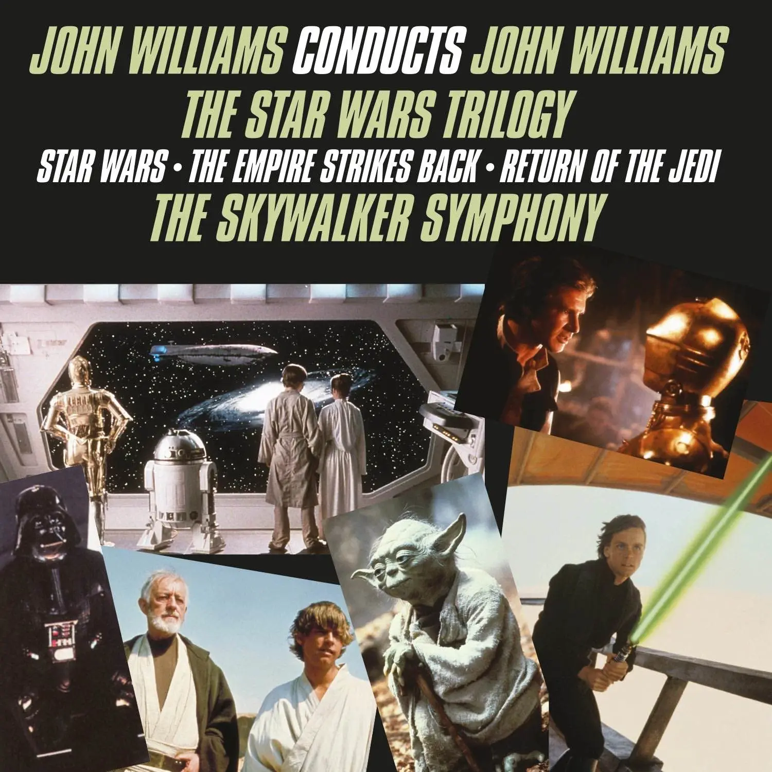 JOHN WILLIAMS - The Star Wars Trilogy: Star Wars, The Empire Strikes Back, Return Of The Jedi (green translucent)