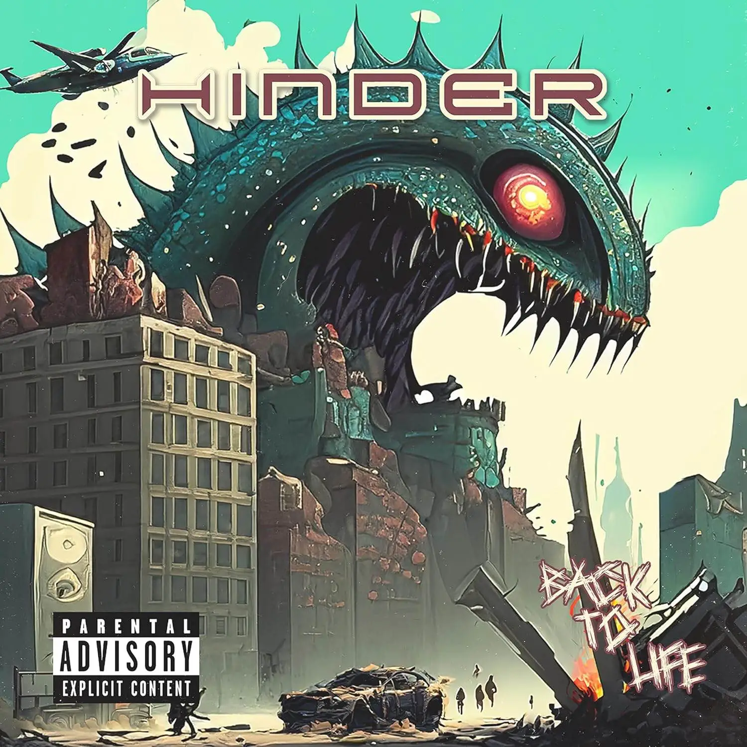 HINDER - Back To Life (mint green)