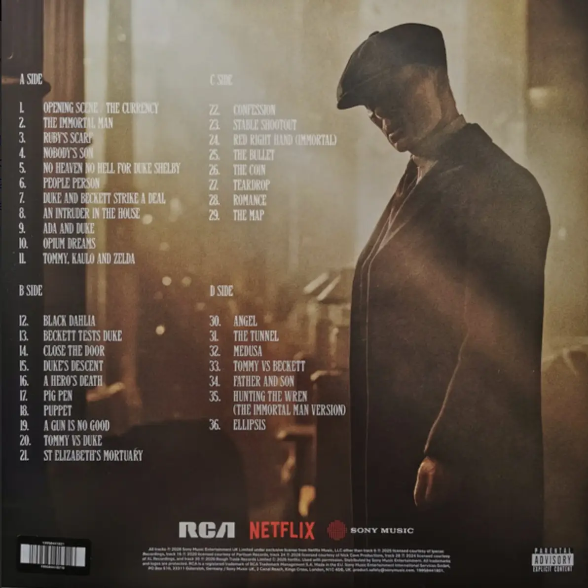 OST - Peaky Blinders - The Immortal Man: Soundtrack From The Netflix Film (smoky marbled) OST - Peaky Blinders - The Immortal Man: Soundtrack From The Netflix Film (smoky marbled)