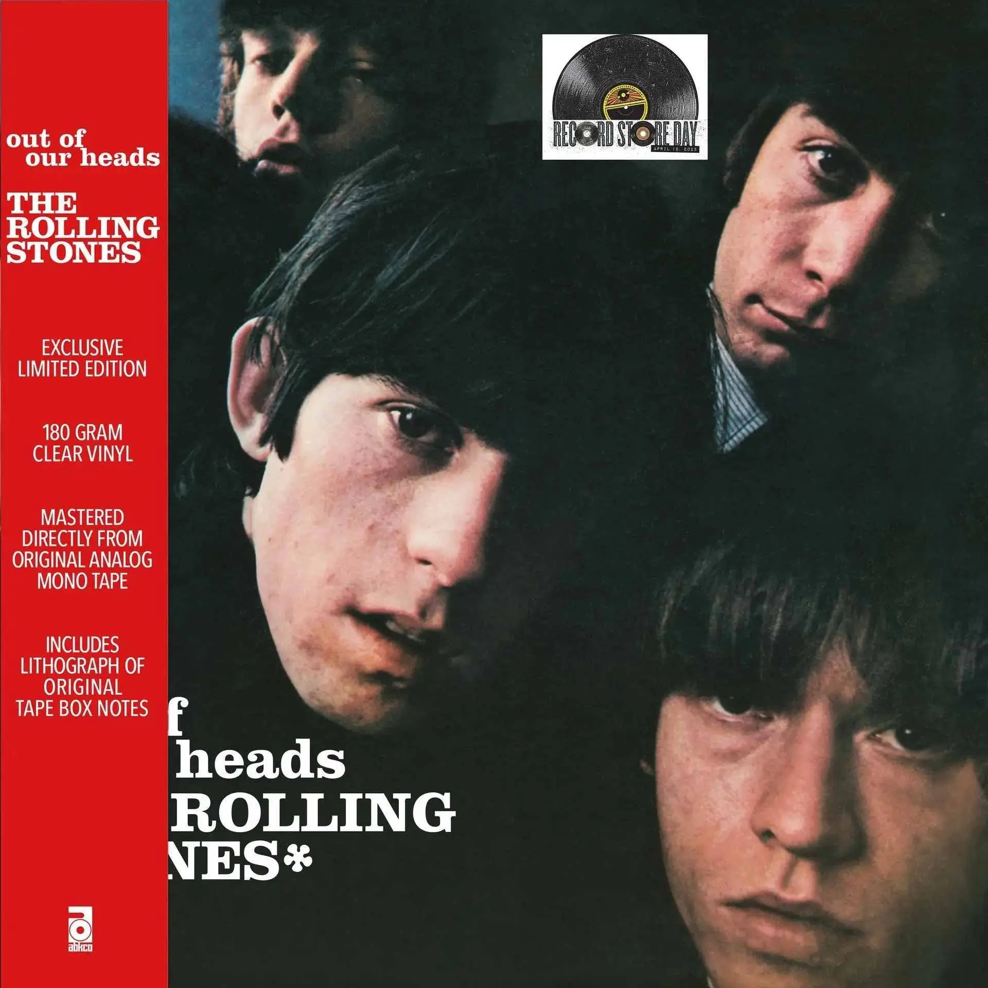THE ROLLING STONES - Out Of Our Heads (clear)