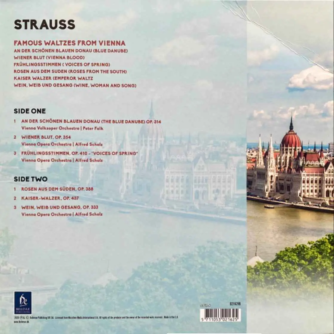STRAUSS JR. JOHANN - Famous Waltzes From Vienna STRAUSS JR. JOHANN - Famous Waltzes From Vienna