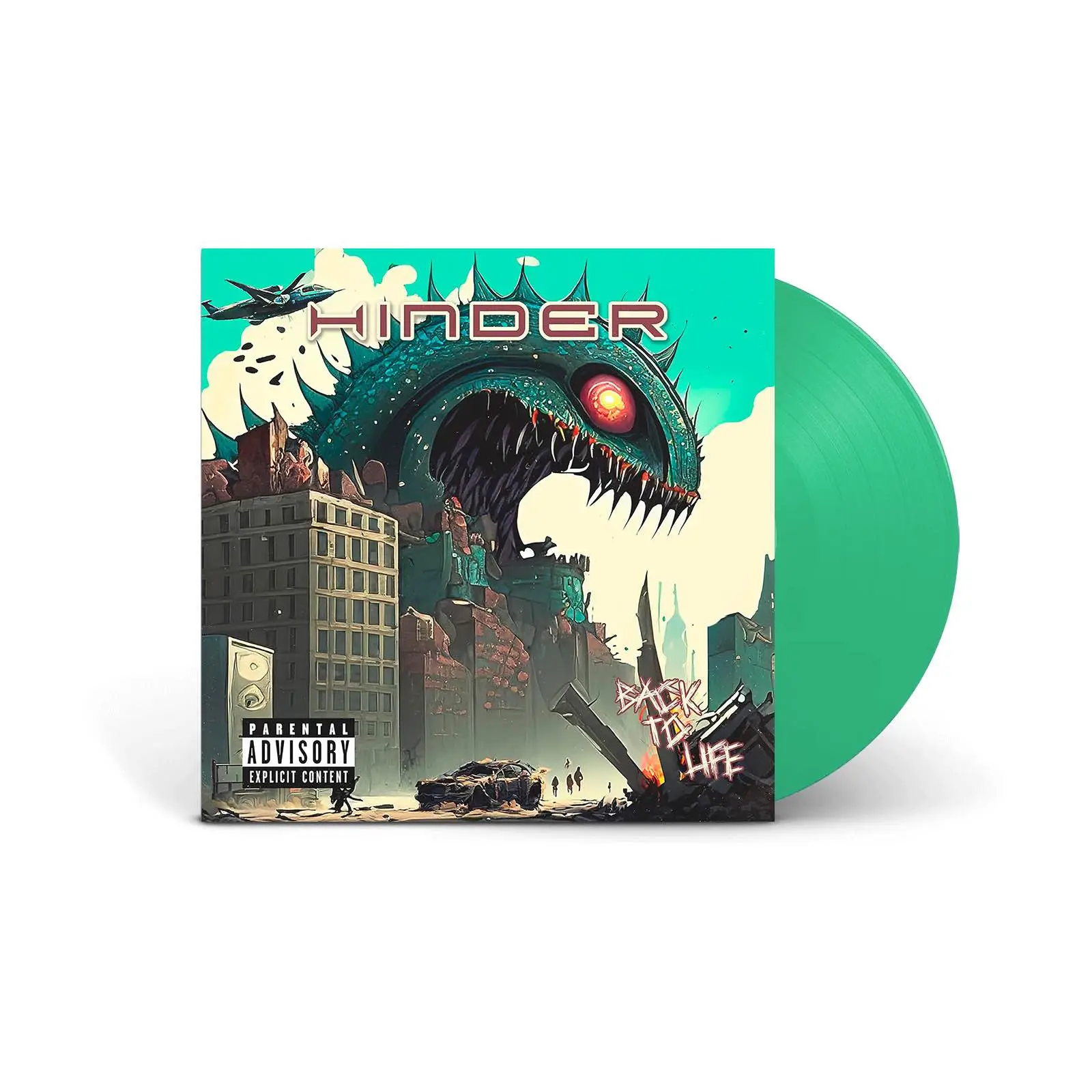 HINDER - Back To Life (mint green)