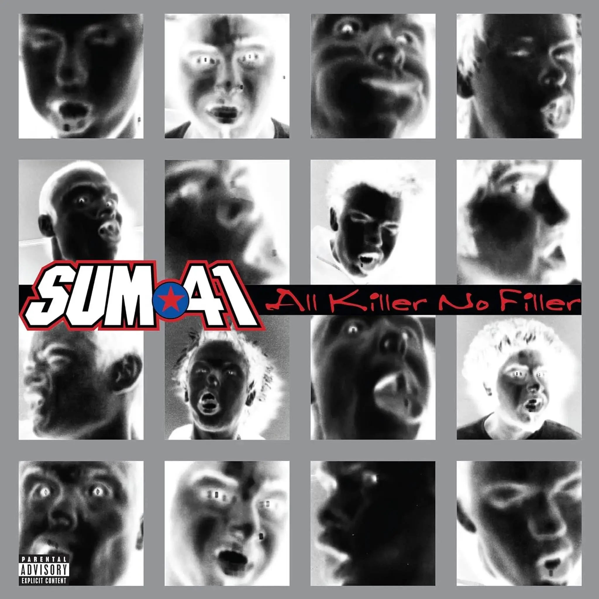 SUM 41 - All Killer No Filler (silver opaque)