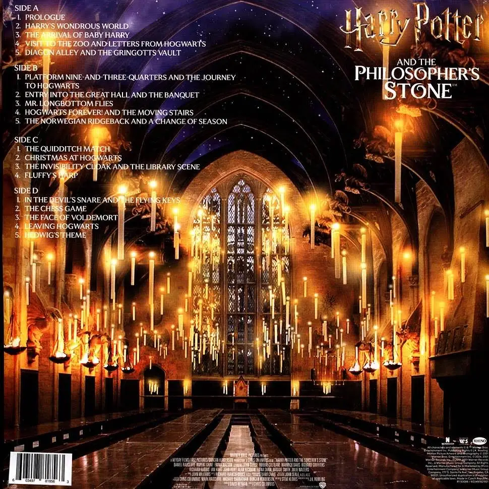OST - Harry Potter And The Philosopher's Stone: Original Motion Picture Soundtrack
