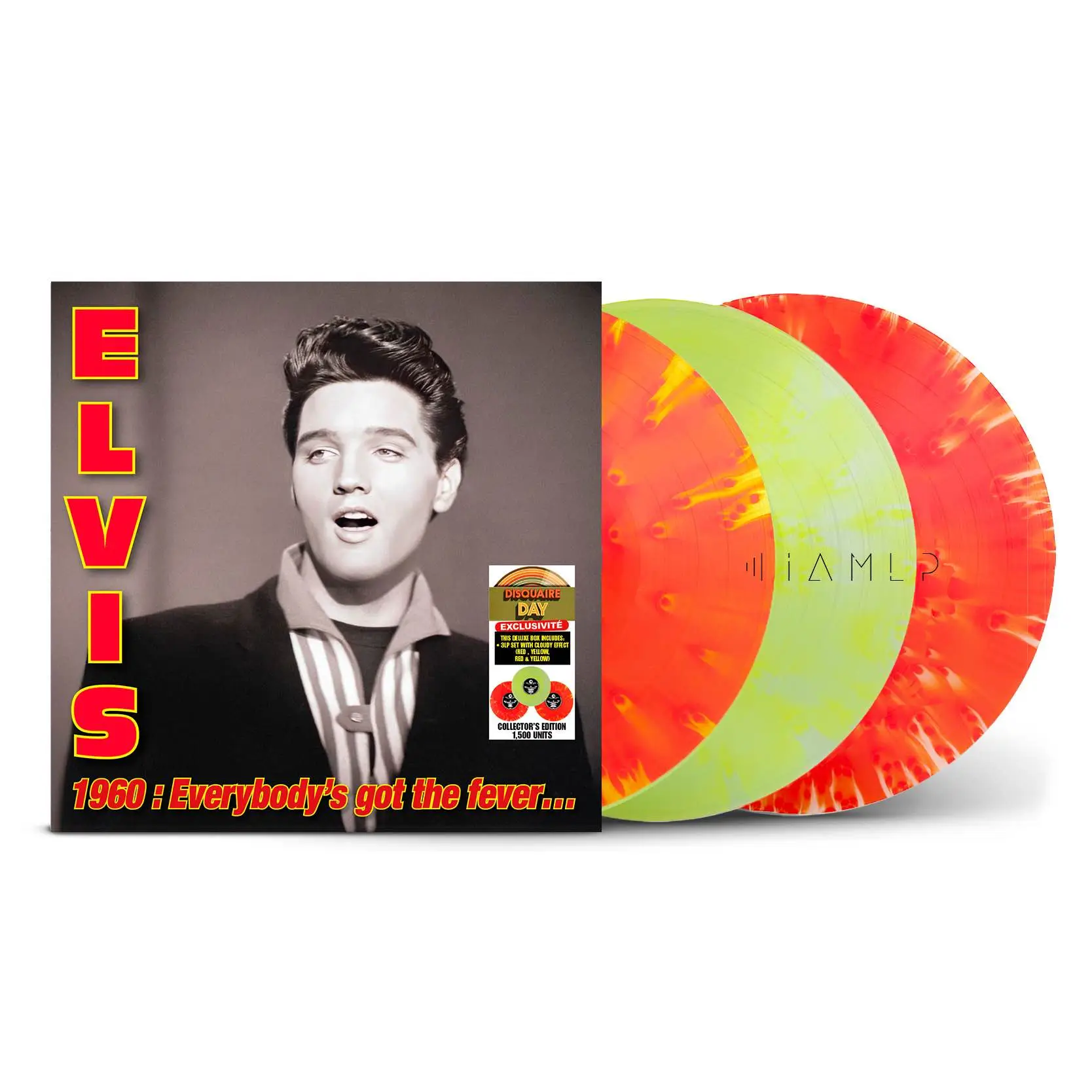 ELVIS PRESLEY - 1960: Everybody's Got The Fever… (red + yellow + red & yellow) ELVIS PRESLEY - 1960: Everybody's Got The Fever… (red + yellow + red & yellow)