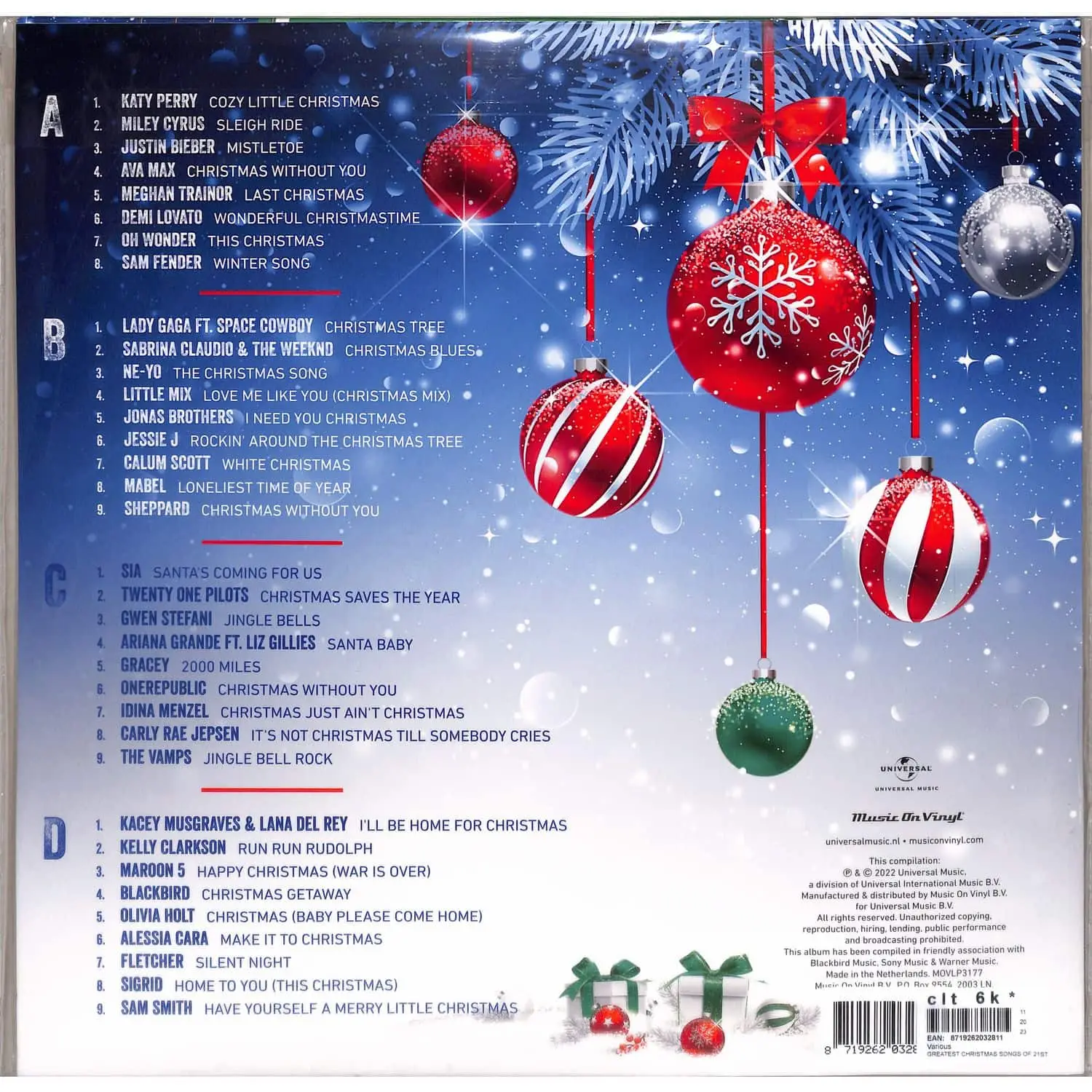 VARIOUS - The Greatest Christmas Songs Of The 21st Century (white & red) VARIOUS - The Greatest Christmas Songs Of The 21st Century (white & red)