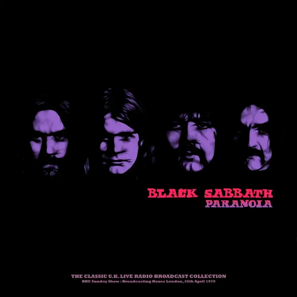 BLACK SABBATH - Paranoia (red marble) BLACK SABBATH - Paranoia (red marble)